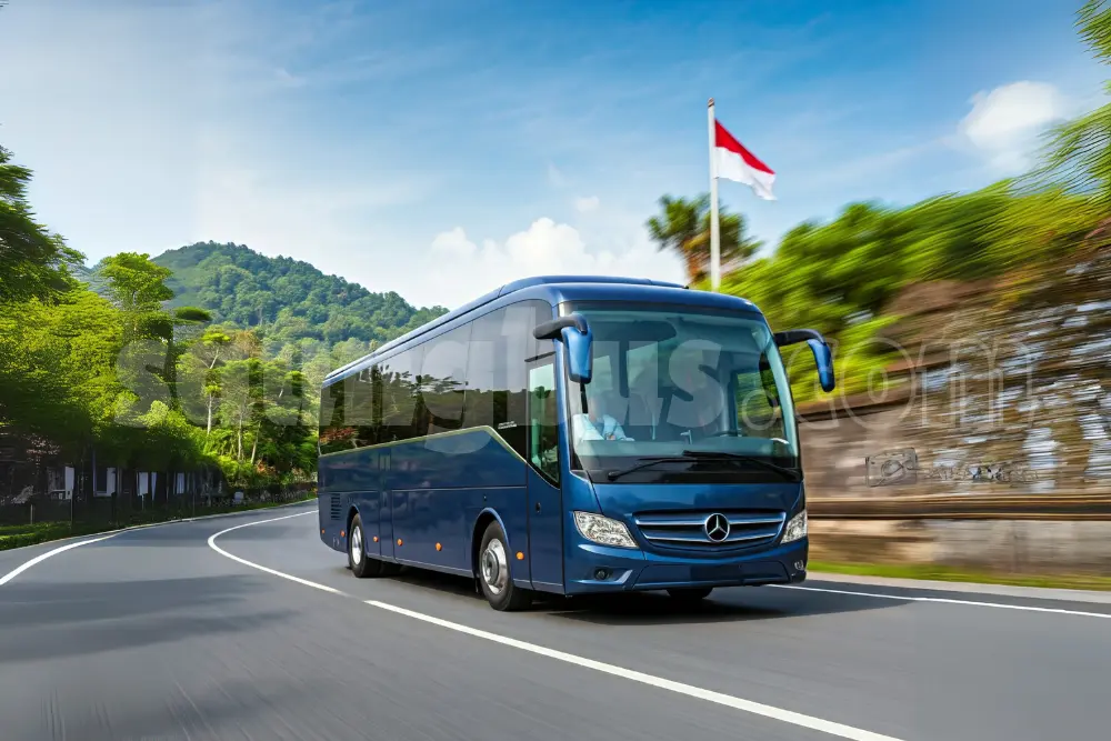 booking sewa bus pariwisata Jakarta Bali