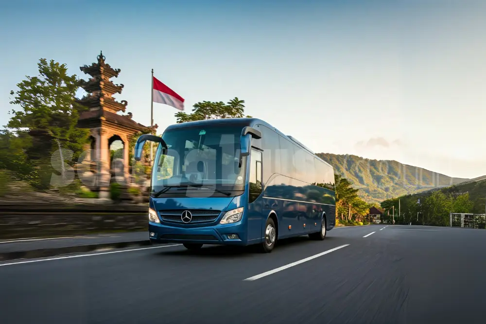 harga sewa bus pariwisata Jakarta Bali